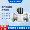 Válvula Solenoide Jingran Je Forno Gás Natural Dn15/20/25/40/50/65/80 Acessórios Queimador Gás