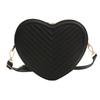 Bolso pequeño de estilo coreano, sencillo, estilo occidental, de color liso, para mujer, novedad de verano 2024, bolso bandolera de calidad, bolso de amor para mujer.
