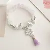 Pulsera de Joyería de Nuevo Estilo, Joyería de Cuentas de Cristal Estilo Coreano, Pareja, Estudiante, Pulsera Infantil, Joyería para Niñas al por Mayor