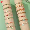 Pulseras de Cuerda Coloridas del Festival del Bote del Dragón, Colgantes Iridiscentes de Dibujos Animados de Tamales de Arroz, Pulseras Ajustables Trenzadas Brillantes y Joyería