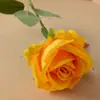 Rosas de Terciopelo Simuladas, Flores Artificiales, Flores para Decoración de Bodas del Día de San Valentín, Cascada de Pared de Rosas al por Mayor