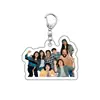 Llavero Acrílico Stranger Things Club del Hacha Eddie Merchandising de Película Colgante de Apoyo Venta al por Mayor Transfronteriza
