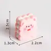 Desenho Animado Fofo Brinquedo de Comida Artificial Urso Sanduíche Biscoito Enfeites de Resina Acessórios de Decoração DIY Pequenos Enfeites de Mesa