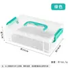 Caja de Almacenamiento de Plástico Transparente Grande con Asa Caja de Almacenamiento Multifuncional de PP Caja de Almacenamiento para Juguetes, Papelería, Piezas al por Mayor