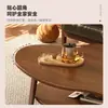 Mesa de Centro Pequeña para Sala de Estar, Mesa Pequeña Sencilla para Apartamentos Pequeños, Mesa Lateral para Sofá, Estilo Lujo Ligero para Casas de Alquiler, Mesa de Té para Balcón