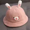 Gorro para Bebé Otoño e Invierno Estilo Coreano Lindo Dibujos Animados para Bebé Sombrero de Pescador Otoño Niños y Niñas Más Fácil de Combinar Sombrilla Sombrero de Cubo