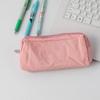 Estuche para Lápices Macarons de Alto Valor Nuevo Estilo Ins Portátil Gran Capacidad Bolsa de Almacenamiento Sencilla Bolsa para Papelería Lápiz