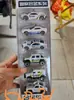 Supermercado Mismo Estilo Aleación Apertura de Puerta Modelo de Coche Set Juguete Autobús Escolar Transfronterizo Amazon Nuevo Producto Venta Caliente