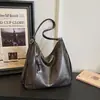 Bolsa de Ombro Única Fashionável Multiuso Feminina Retrô de Mão Transversal Mochila Casual Versátil para Estudante Mochila para o Dia a Dia