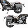 Coche deportivo Wolf adecuado para Zongshen Youmi YOMI bolsa lateral bolsa lateral se puede instalar casco medio casco casco integral con marco de liberación rápida modificación