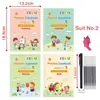 Nuevo Cuaderno de Práctica de Idioma Inglés Listo para Usar de Comercio Exterior Amazon Francés Alemán Árabe Cuaderno de Práctica con Surcos para Niños