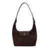 Bolso de Gamuza de Lujo tipo Dumpling para Mujer 2026 Nueva Moda para el Trabajo y el Viaje Diario Gran Capacidad Bolso de Hombro Único Cruzado