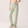 Pantalones de Pijama de Algodón 100% Puro para Mujer Primavera y Otoño Pantalones de Casa de Algodón Puro para Mujer Verano Delgados Algodón Puro Pantalones Simples Sueltos
