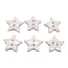 Botones de Plástico de Estrella de Cinco Puntas de Colores con Dos Ojales de Dibujos Animados al por Mayor en Stock para Pintura de Jardín de Infancia Hecho a Mano DIY