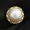 Hebilla antipolvo hebilla de camisa broche de perla de aceite redondo hebilla magnética accesorios de ropa versátiles simples hebilla magnética
