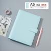 Caderno A5 Macaron de Folhas Soltas com Logotipo Impresso Bloco de Notas Simples e Portátil Papelaria Criativa Coreana Caderno de Viagem A6