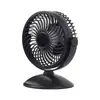Ventilador de Coche USB para Camiones y Coches, Cabezal Único, Ajustable en Dos Velocidades, Viento Fuerte, Ventilador Eléctrico de Oficina