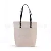 Nova Bolsa de Ombro de Papel Kraft Nórdico Feminina Versátil Bolsa de Ombro de Papel Kraft Lavável Bolsa de Mão Verde Cinza