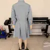 Venta Caliente Transfronteriza de Aliexpress, Nueva Ropa para Mujer Primavera 2026, Elegante y Estilizado Vestido Estilo Camisa Plisado 4786069