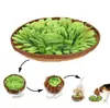 Tapete de Farejar para Pets em Estoque Tigela de Alimentação Lenta Dupla Utilização Alimentador para Gatos e Cachorros Quebra-Cabeça Alimentar Escondido Brinquedos para Cães que Gastam Energia Atacado