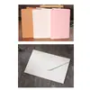 Cartão dobrável em branco transfronteiriço DIY cartão de felicitações feito à mão cartão pintado à mão papel kraft cartão postal Amazon cartão de presente de feriado