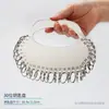 Chaveiro de aço inoxidável com etiqueta, ferramenta de armazenamento e gerenciamento de chaveiros, porta-chaveiros, organizador