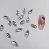 Vidro de Cristal com Formato Especial Modelo Completo Branco Fundo Pontiagudo Vidro Diamante DIY Bolsas de Manicure Roupas Adesivos de Diamante Acessórios Decorativos