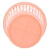 Cubo de basura redondo, cubo de basura doméstico, cubo de basura de plástico, cubo sanitario de cocina, cubo de papel de estudio de oficina, venta al por mayor
