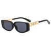 2022 novo estilo yingcollar estilo chique europeu e americano personalizado pequeno quadrado óculos de sol street shot cross-border óculos especiais retro óculos de sol