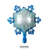 Balão Azul Floco de Neve de Inverno Arco de Cena Tema Festa de Menina Pacote de Balões Decoração de Casamento