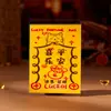 Amuletos de gato do Templo Xiyuan de Suzhou pintados à mão com cinábrio para riqueza e boa sorte, adesivo para celular, cartão de segurança para cães, amuleto de bênção para animais de estimação