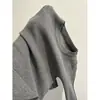 Wholesale autumn and winter gray round-neck long-sleeve knit sweater for women, slim-fit, flattering, regular shoulder, suitable for outerwear, soft and cozy top