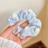 Colección de scrunchies de verano: versátiles ligas coreanas para el cabello, cuerdas para el cabello estilo universitario fresco, accesorios elásticos para el cabello, accesorios para la cabeza para mujeres