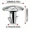 Juego de clips para protector de bajos de motor para chasis de Honda Civic, CRV, Accord, fijaciones de tuerca en U