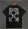 Camiseta de manga corta de marca de moda europea y americana para mujer, holgada, estampada, para hombre, primavera y verano 2024, informal