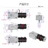 5840-31Zy Motor de Reducción CC Micro 12V 24V Alto Par Ángulo Recto Engranaje Helicoidal Motor de Velocidad Ajustable