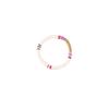 Pulsera de arcilla polimérica suave colorida transfronteriza 6mm pulsera bohemia de playa pulsera de cuerda elástica joyería mayorista junto al mar