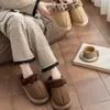 Pantuflas de Algodón para Mujer 2026 Nuevo Estampado de Leopardo para Interiores, Hogar, Exteriores, Suela Gruesa, Elevadoras, Felpa, Media Cubierta, Pantuflas de Invierno para Dama