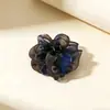 Pinza para el pelo de gasa con degradado de tinta retro, pinza de garra mini elegante, accesorio para el pelo para mujer, pinza para el pelo de alta calidad, accesorios para el pelo
