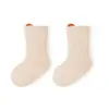 Calcetines Gruesos de Felpa para Bebé Otoño e Invierno, Categoría A, Calcetines de Rizo de Caña Media para Bebés Recién Nacidos sin Costuras para Niños y Niñas