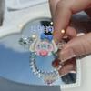 Sanrio dibujos animados amor línea telefónica Anillo para el pelo goma pequeña para enviar a amigas para enviar novio Cuerda para la cabeza doble propósito