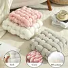 Cojín cuadrado tejido estilo nórdico ins transfronterizo, cojín para sofá, almohada para siesta en la oficina, cojín anudado, dropshipping