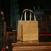 Bolsa de papel de aluminio con borde de caja, bolsa de embalaje de papel kraft, bolsa de té y comida, bolsa interior de té verde Biluochun, Maojian Longjing