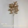 Simulação Flor de Ano Novo Flor Plástica Dourada Balde de Ano Novo Galhos Longos Palmeira Vermelha Hortênsia Palavra Fu Amor Flor de Ano Novo Atacado