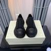 Tênis de Plataforma de Lona McQueen Feminino Novidade Primavera e Verão 2024 Casual Versátil Sapatos Brancos para Casal Plataforma Aumentada Loafer Torre