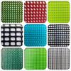 Producción en Masa de Tela de Malla de PVC de Color en Rollo Personalizada Resistente al Desgarro Malla de Resina Sumergida Tejido Funcional Alemán