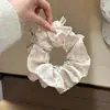 Elástico de Cabelo Flor de Cerejeira com Laço de Fita, Novo Estilo 2026 Elástico de Cabelo para Meninas, Acessório de Cabelo