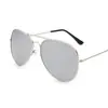 3026 gafas de sol coloridas gafas de aviador hombres y mujeres 3025 película de color gafas de sol reflectantes venta al por mayor de fábrica