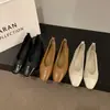Zapatos Planos Cuadrados Poco Profundos Estilo Coreano Versátiles para el Trabajo y el Uso Diario para Mujer, Nuevo Modelo 2023, Cómodos de Suela Suave Estilo de Noche