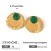 Pendientes de bobina retro de estilo europeo y americano, pendientes de ágata negra con incrustaciones de estilo cortesano de lujo ligeros para mujer de alta calidad, pendientes al por mayor